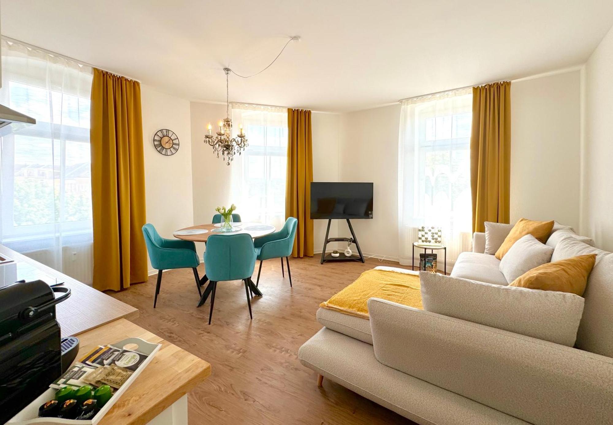 Citywohnung Zum Wohlfuehlen Chemnitz Buitenkant foto